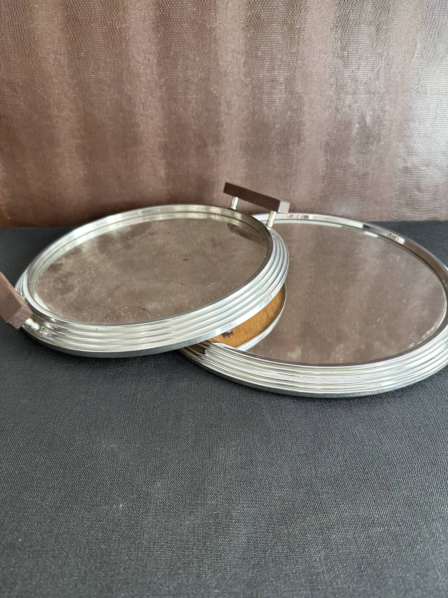 Nested mirror trays Art Deco 1930s
