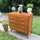 Commode vintage pieds compas 1950
