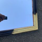 Black and gold mirror 64 x 53