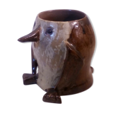 Zoomorphic vase in sandstone