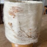 1970s wooden ball lamp