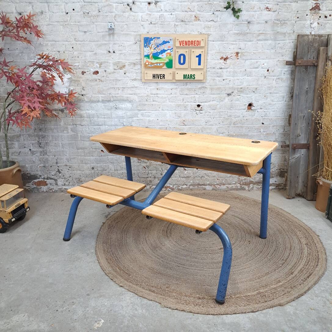 Bureau double ecolier