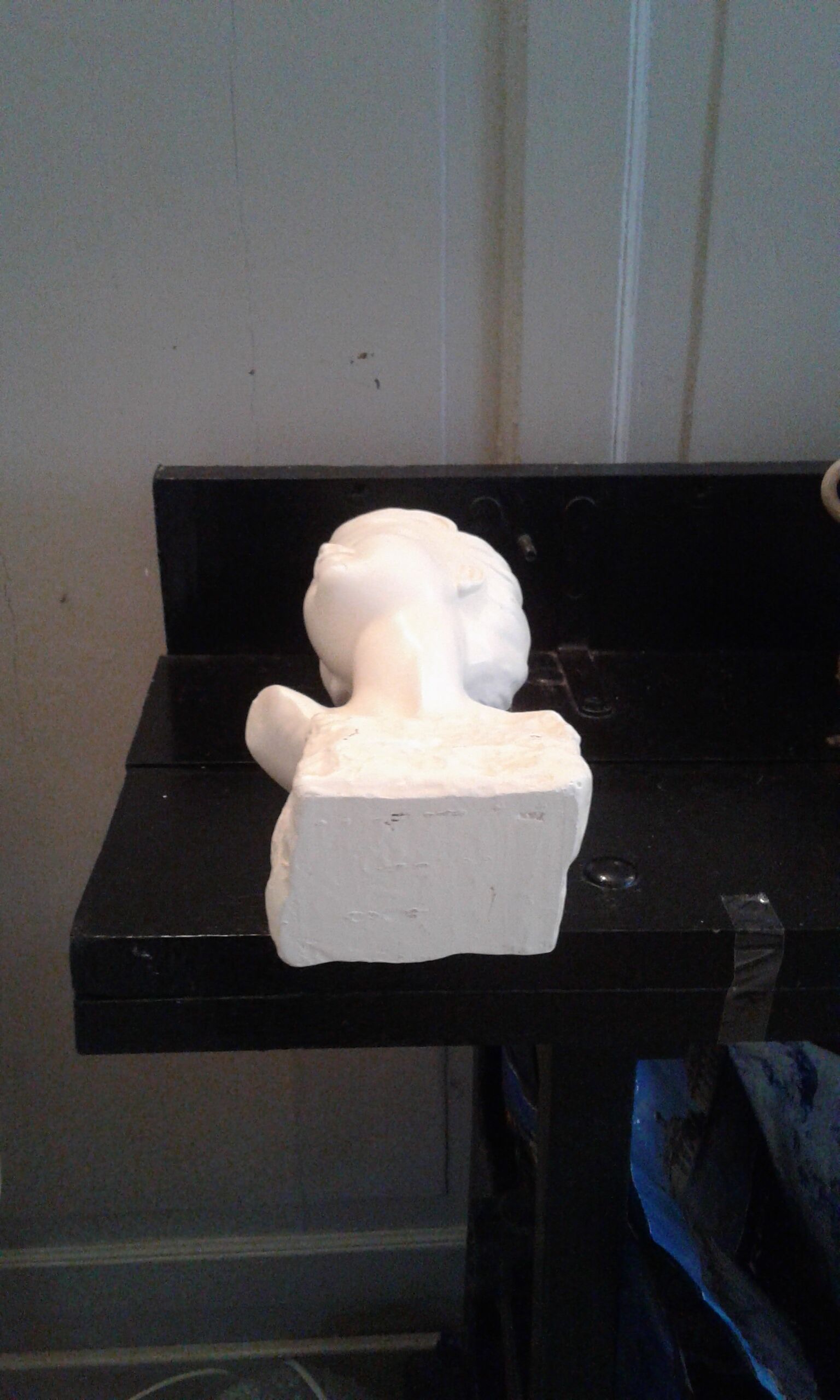 Plaster bust