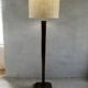 Lampadaire Art Deco en chêne