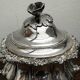 Art Nouveau Silver Metal Sugar Bowl