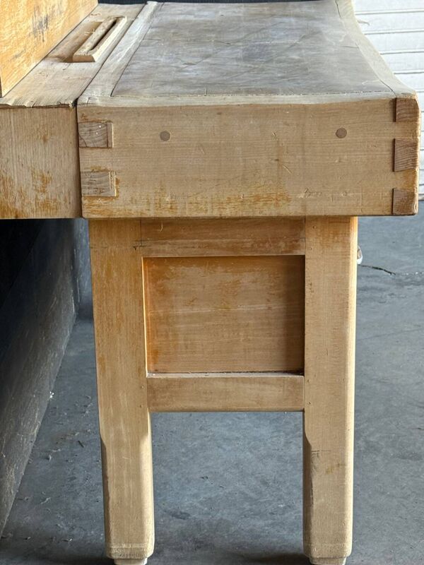 Ancien bloc de boucher