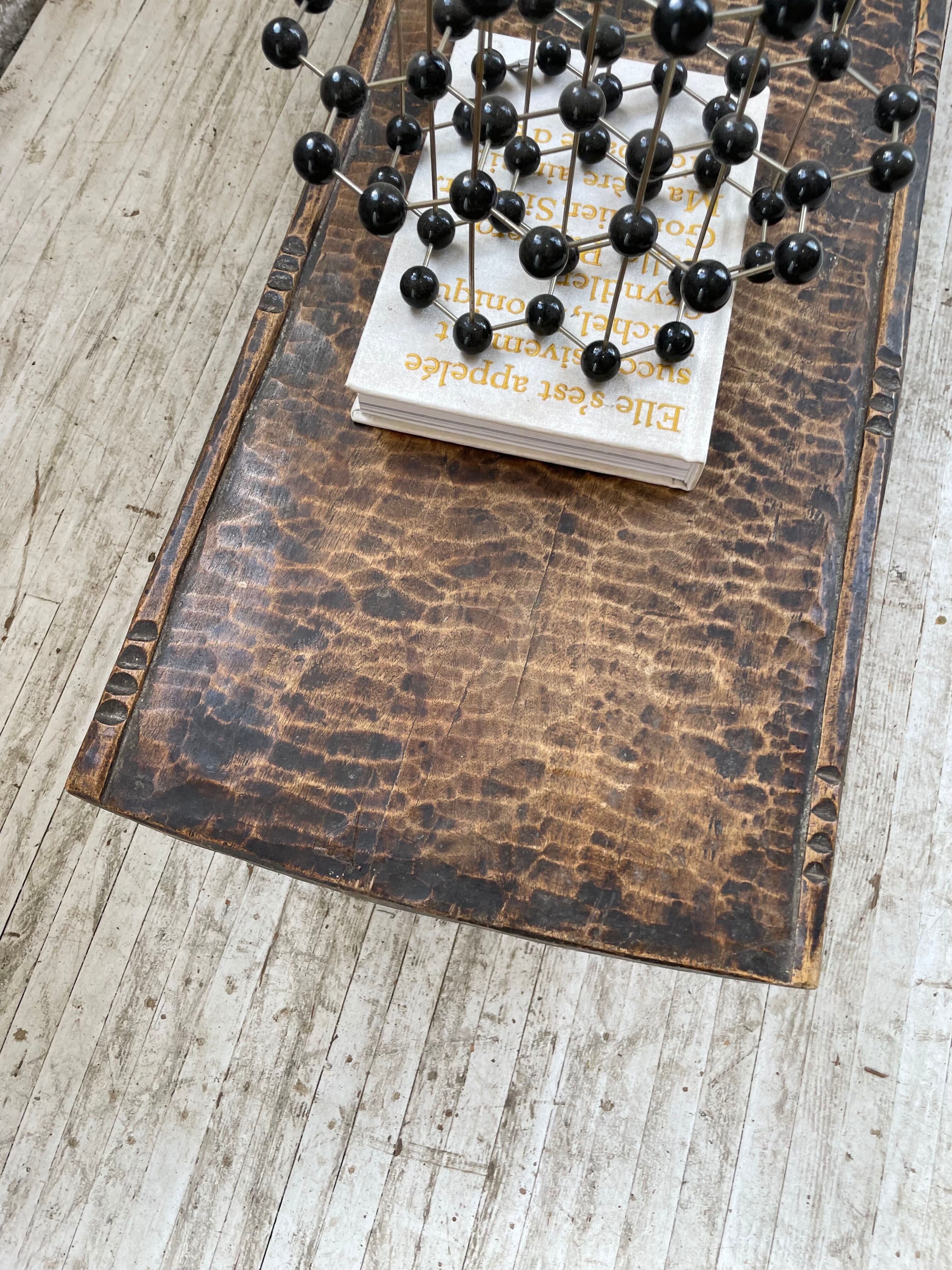 Senoufo coffee table bench from the 60s