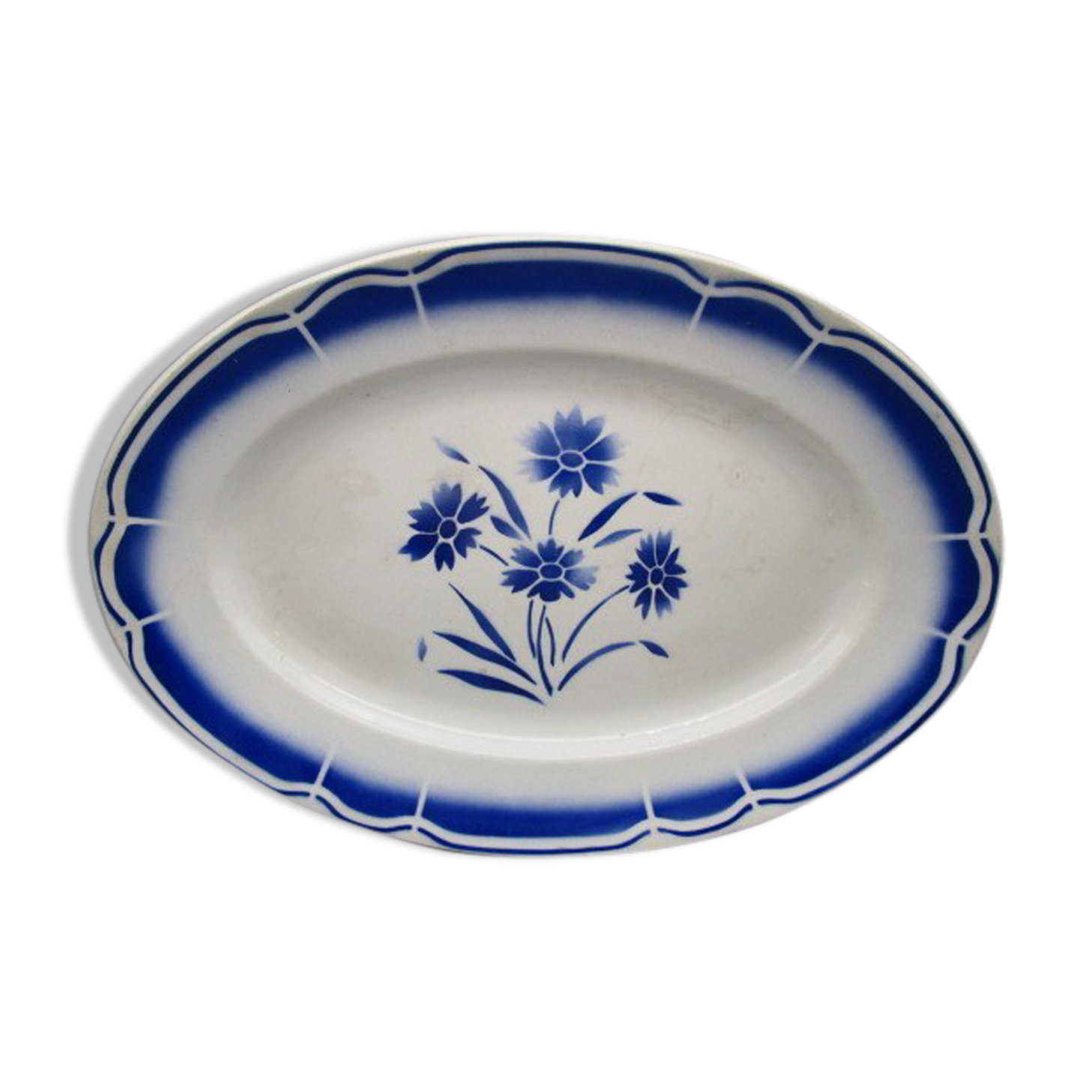 Plat vintage en faïence