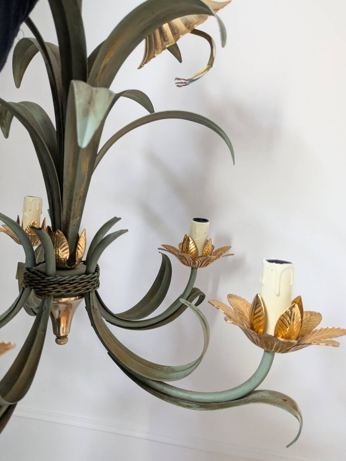 Hollywood Regency chandelier