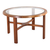 Table basse ronde 'Buxton' G-plan - style mid-century moderne