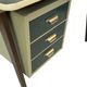 Vintage industrial Drentea Roomsteel desk 1960s metal design