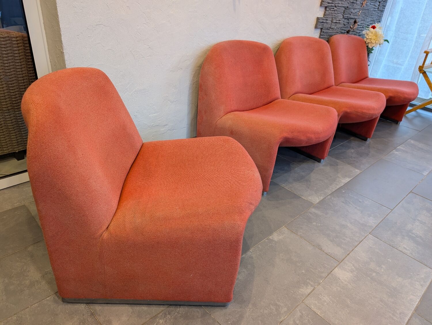 4 Alky chairs by Piretti