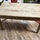 Louis XVI period desk in stripped wood circa 1800