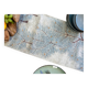 The Silver Alpine — Cream and Silver Matsu Pine Table Runner