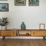 Light oak solid wood sideboard