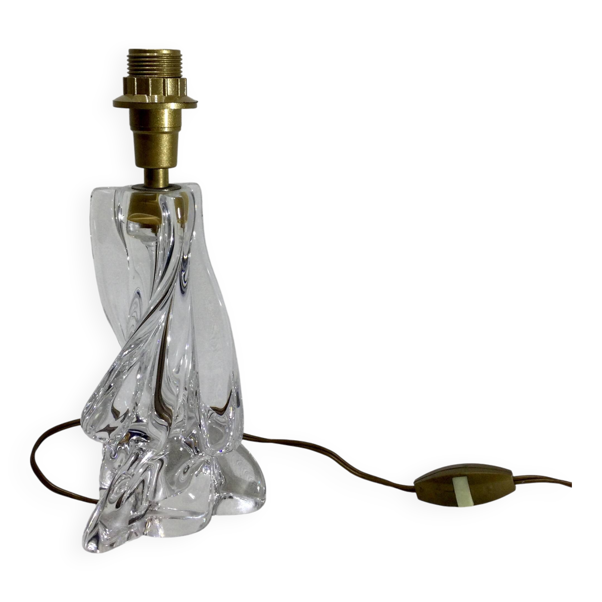 Sèvres crystal lamp base