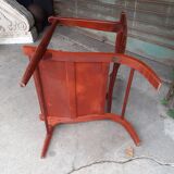 Scandinavian wooden armchair