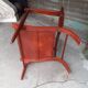 Scandinavian wooden armchair