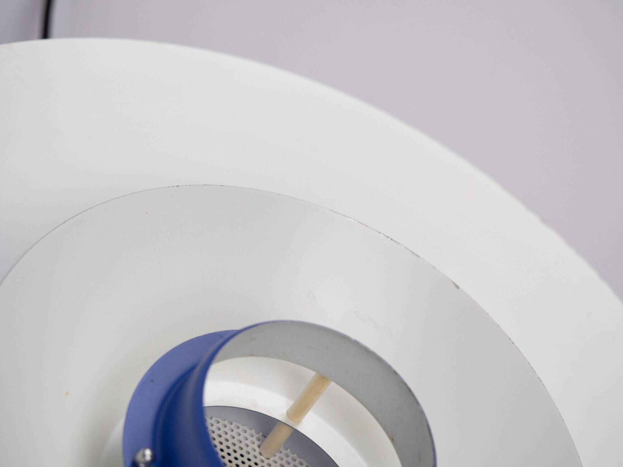 Danish vintage pendant lamp Donau by Kurt Wiborg, Jeka, 1980s
