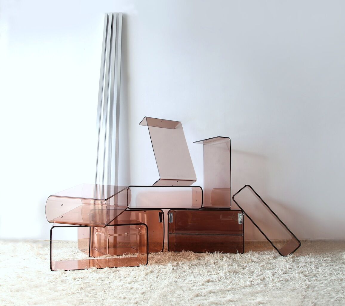 Roche Bobois modular shelf, 1970