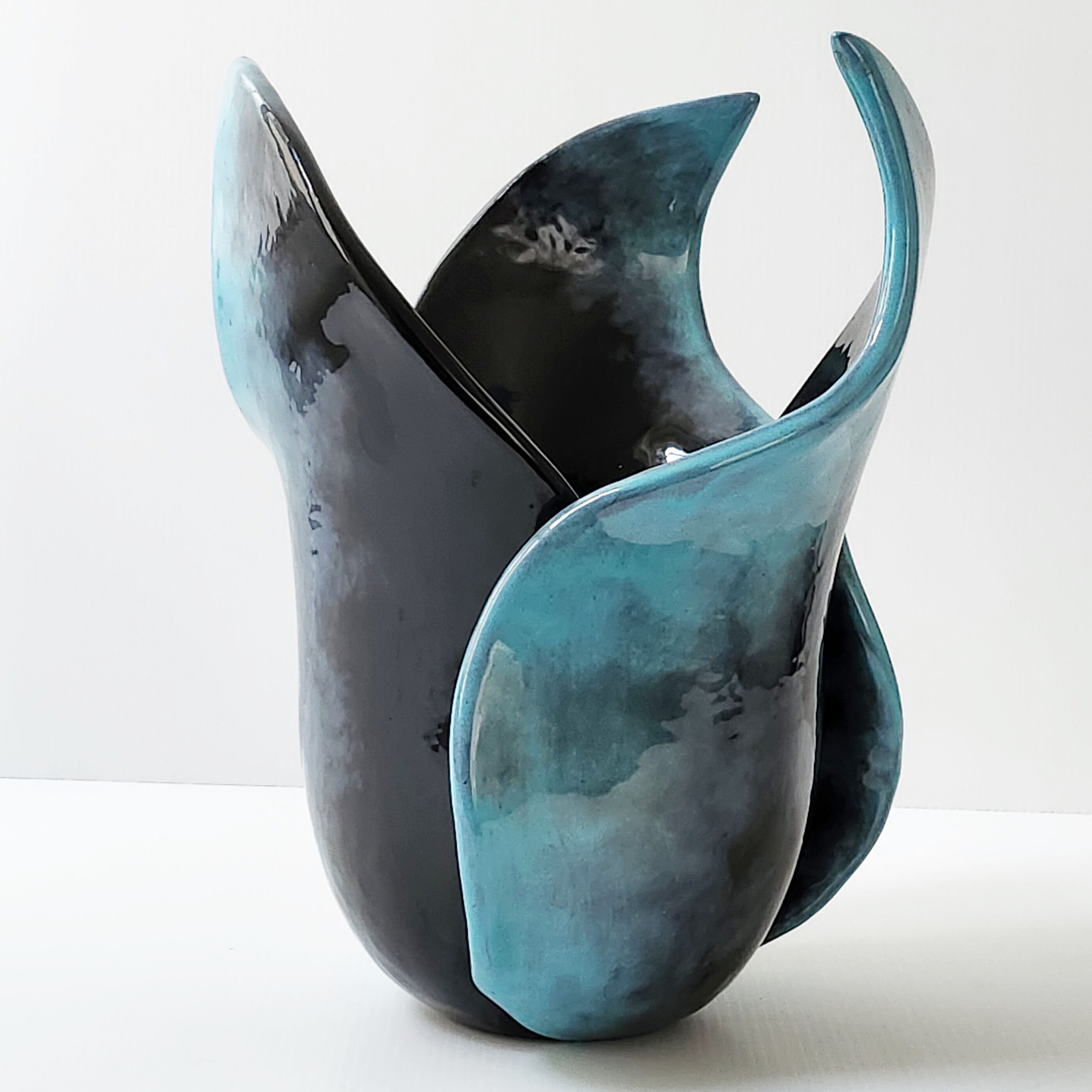 Vintage vase 1950 ceramic Jova