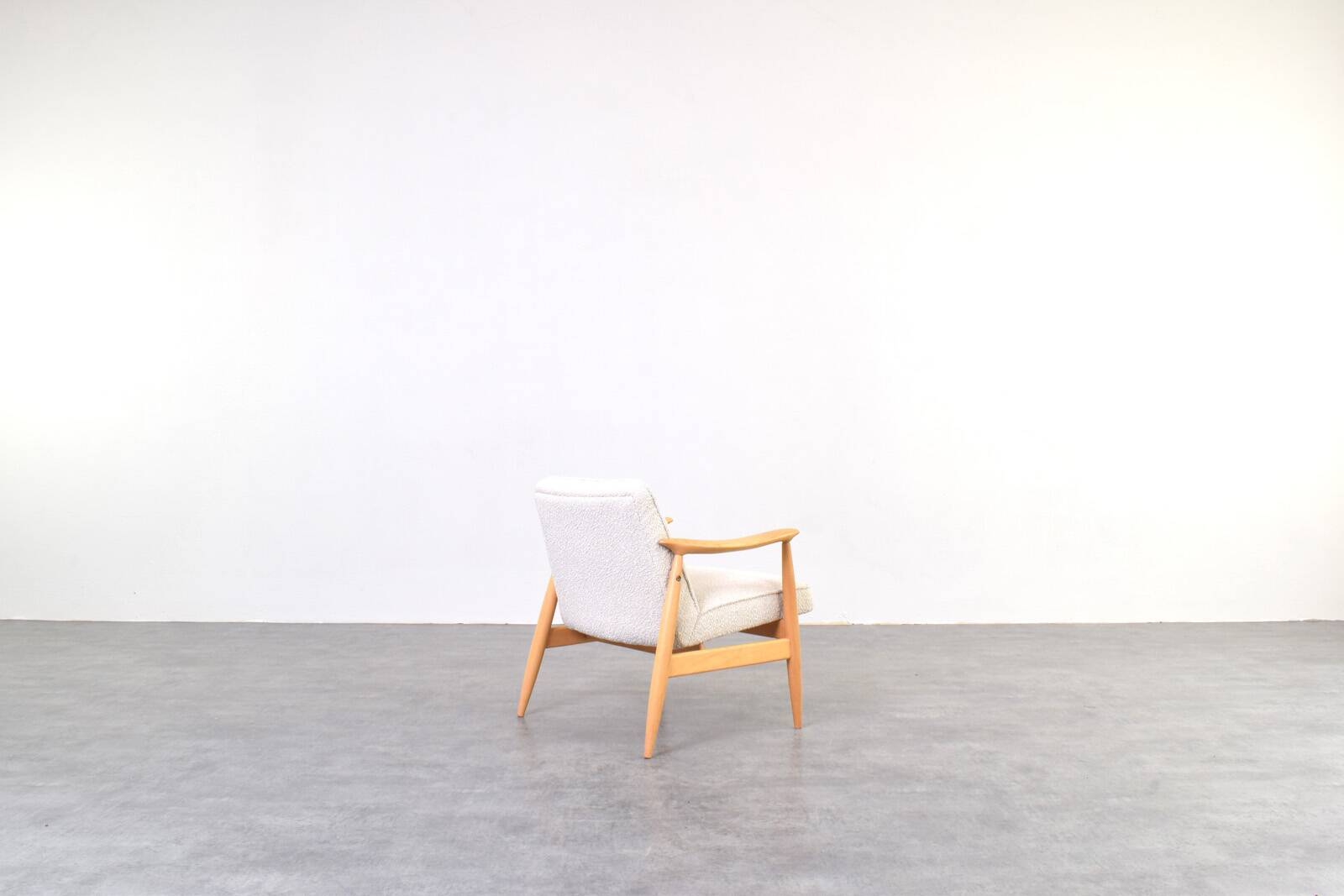 Mid-Century lounge chairs by J. Kędziorek, 1960s, set of 2.