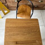 J. Hitier school desk and chair set