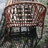 Child rattan bed
