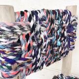 Recycled fabric chair