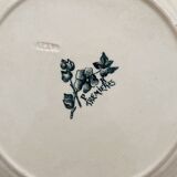 Old flat iron earth plate “Tremières” Salins