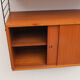 60s string wall unit in teak
