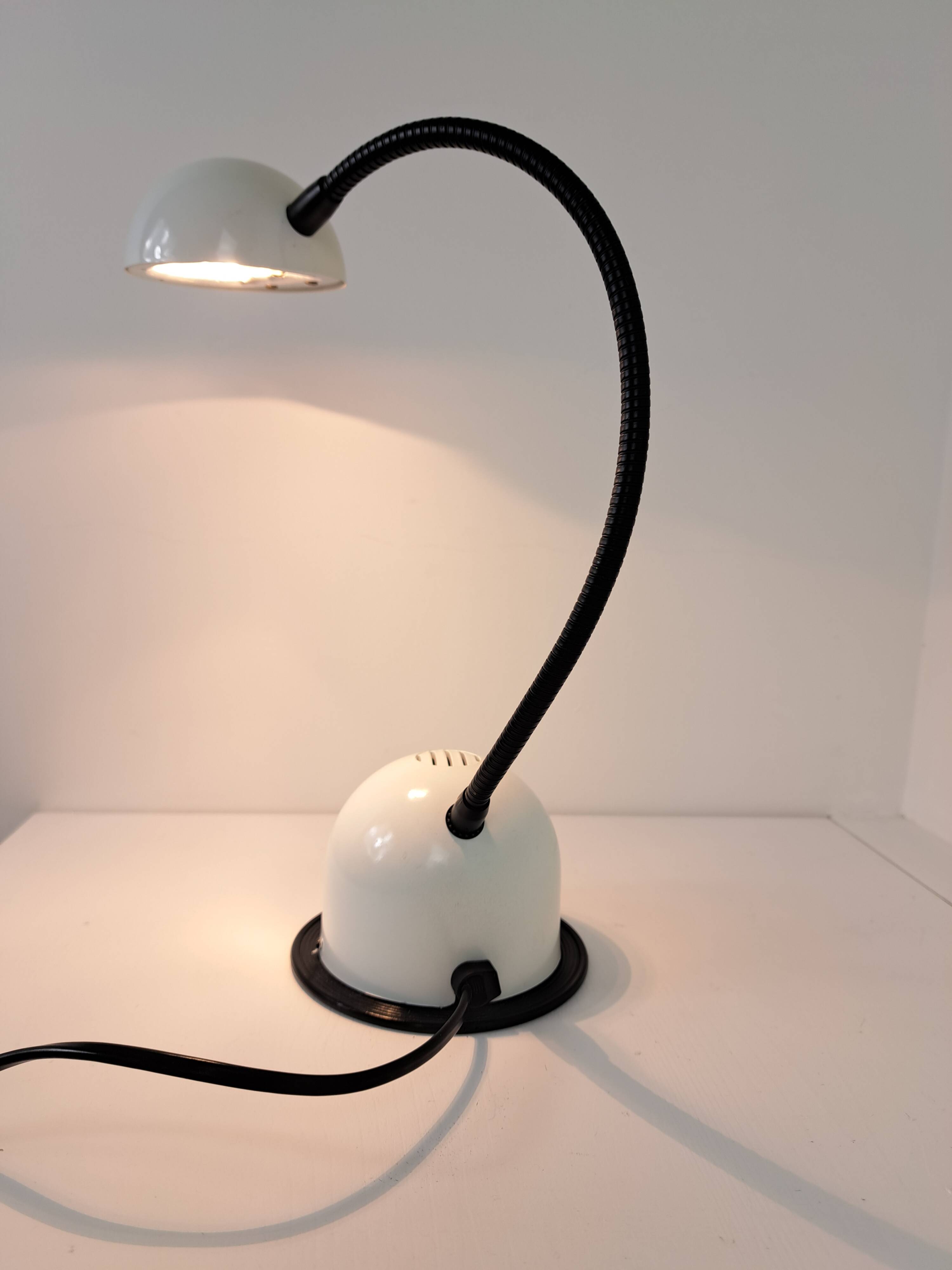 Lampe de bureau ou chevet flexible vintage 1980s