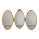 Louis XV style triptych mirror