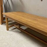 Huge oak farmhouse table