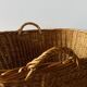 Large vintage wicker basket
