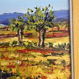 Provençal painting signed Volpi