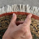 Tapis ovale Sino Hereke en soie