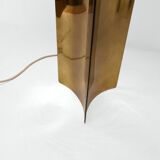 Cosack space age lamp in folded brass