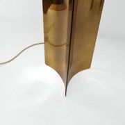 Cosack space age lamp in folded brass