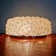 Large brass and frosted glass ceiling light, Hillebrand Lighting, 1970.