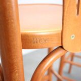 Set of 2 Vintage Bar Stools by TON, 1980