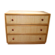 Commode rotin 3 tiroirs vintage