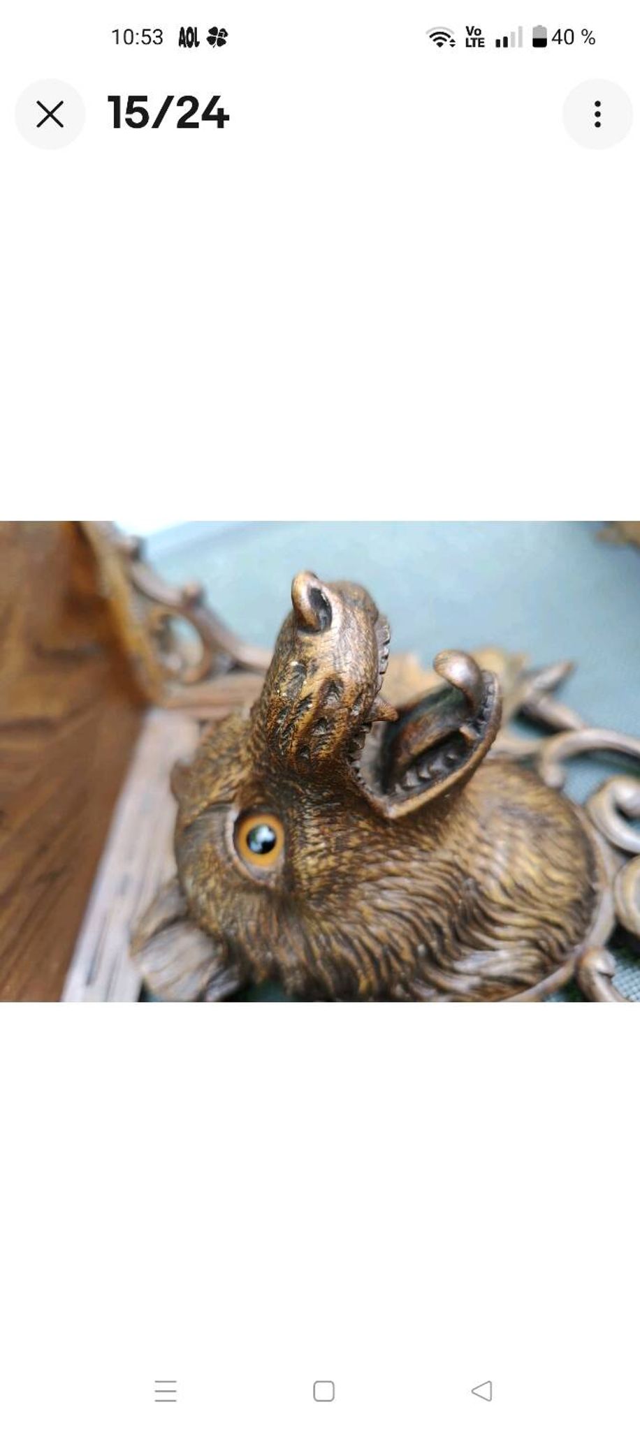 2 magnificent consoles/shelves in carved wood "FROM THE BLACK FOREST"