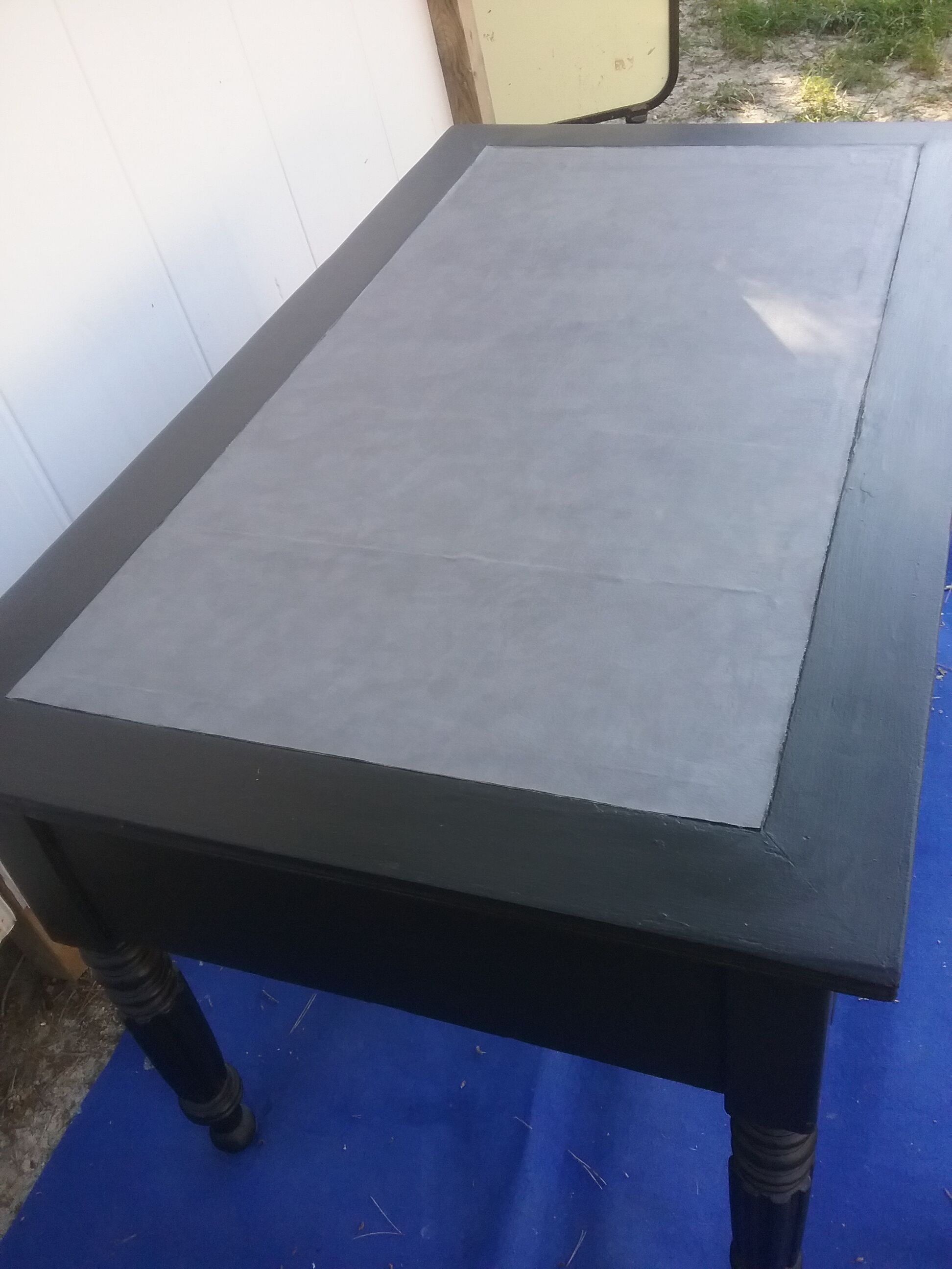 Black desk