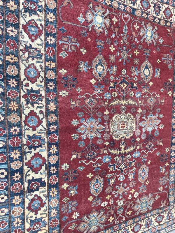 Carpet vintage chobi afghan done hand 215 x 250 cm