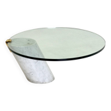 K1000 marble coffee table by Team Form AG for Ronald Schmitt