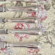 6 couteaux en inox vintage