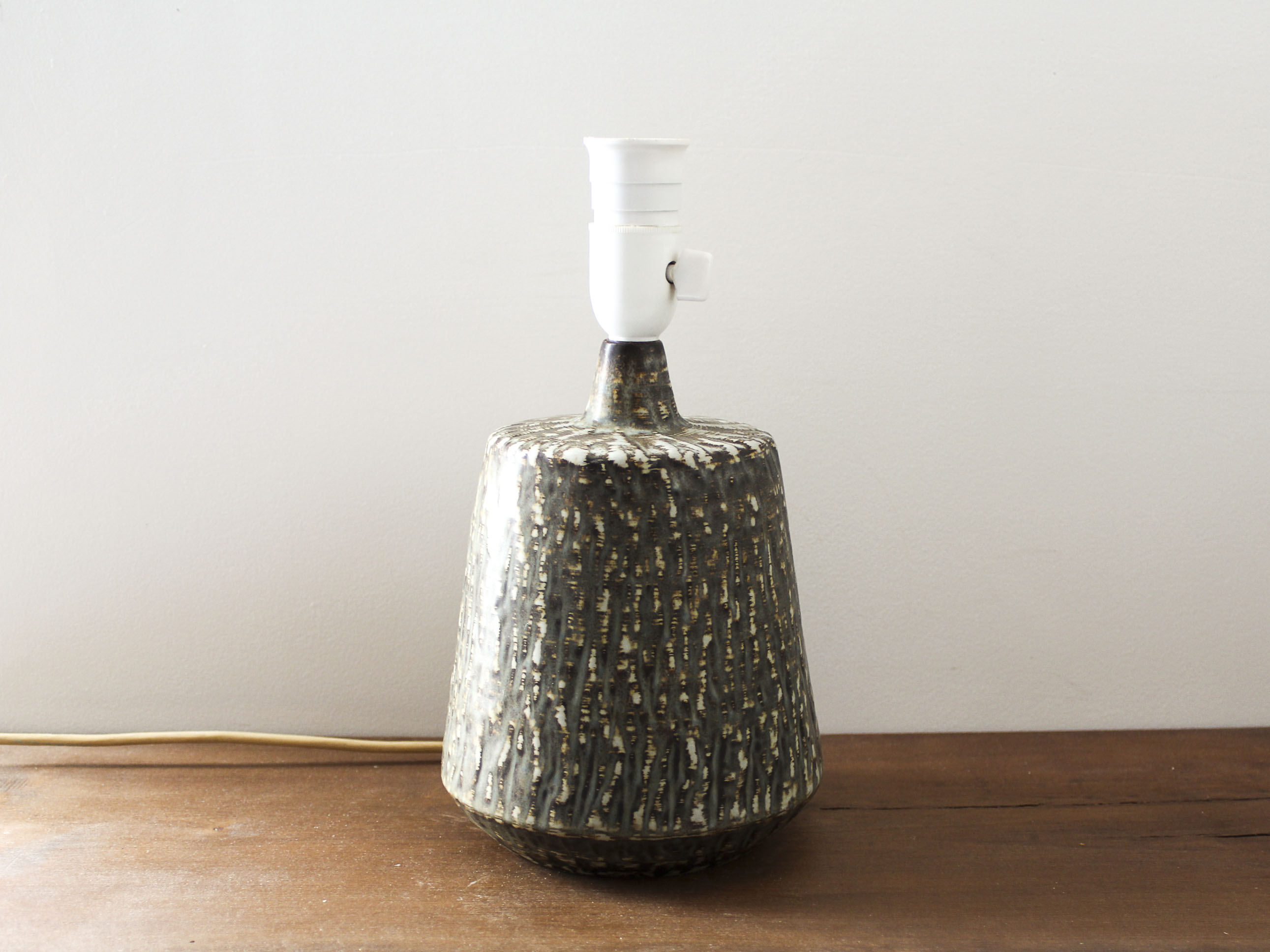 Rubus ceramic lamp stand by Gunnar Nylund for Rörstrand