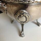 Silver metal coffee service
