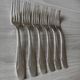 Antique silver-plated forks